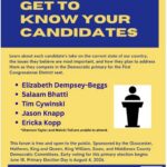 Get to know your candidates event June 4