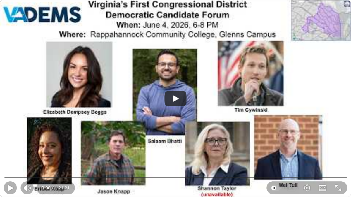 Replay: June 4 CD1 candidate forum