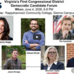 Virginia’s First Congressional District Democratic Candidate Forum June 4, 2026 (full) video screenshot