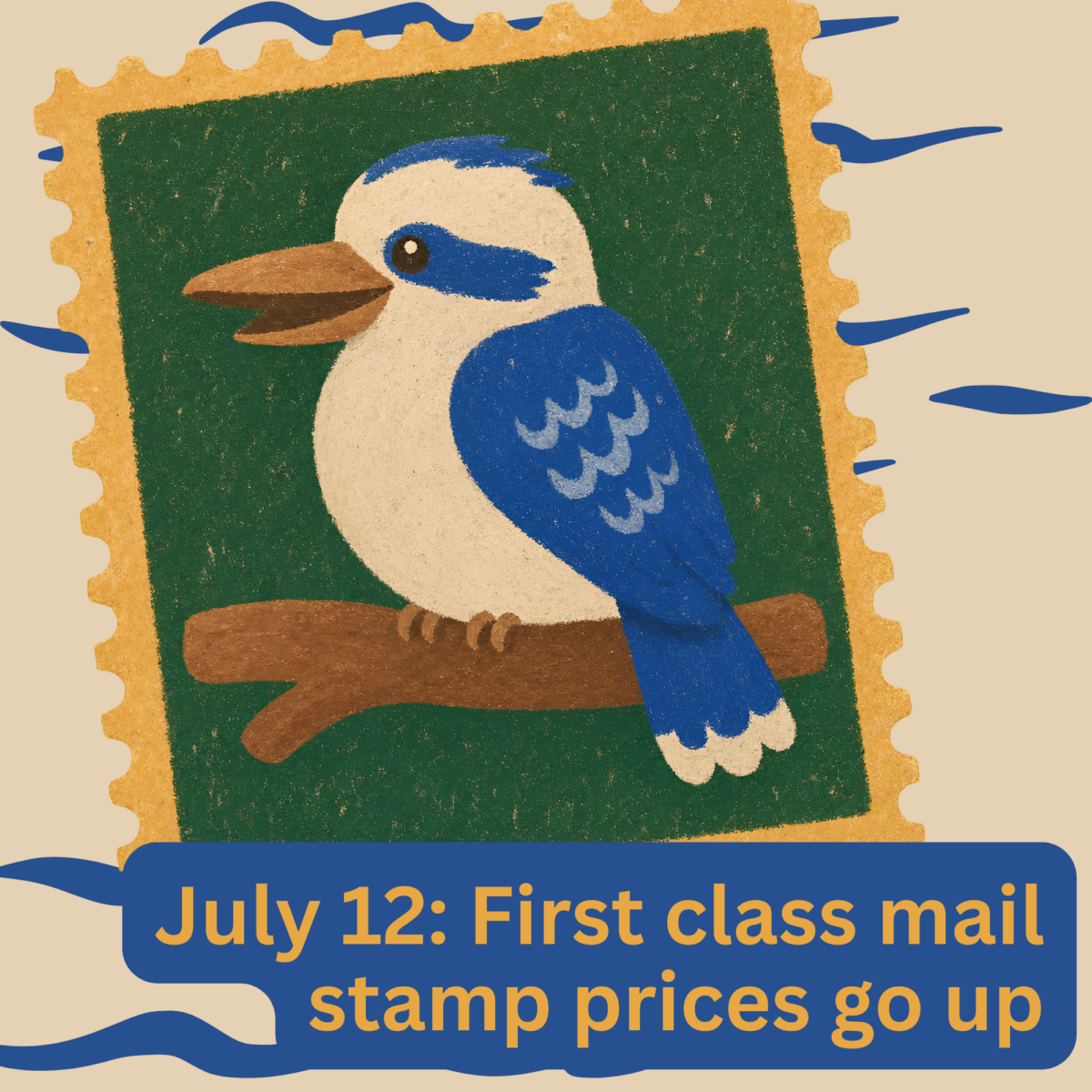 Buy first class stamps NOW